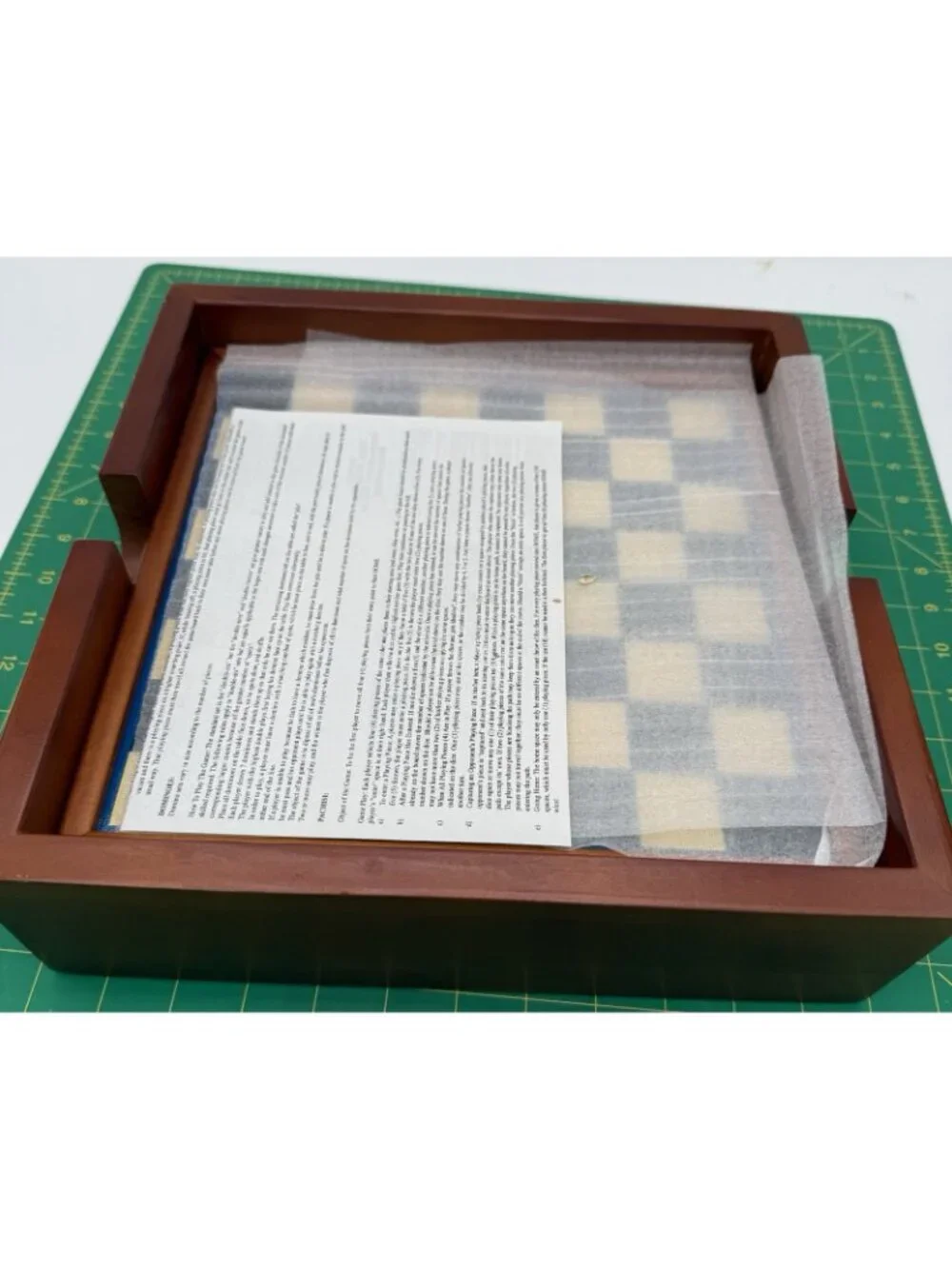 9 Family Games Set Wood Chess Checkers Cribbage By Country Class New READ